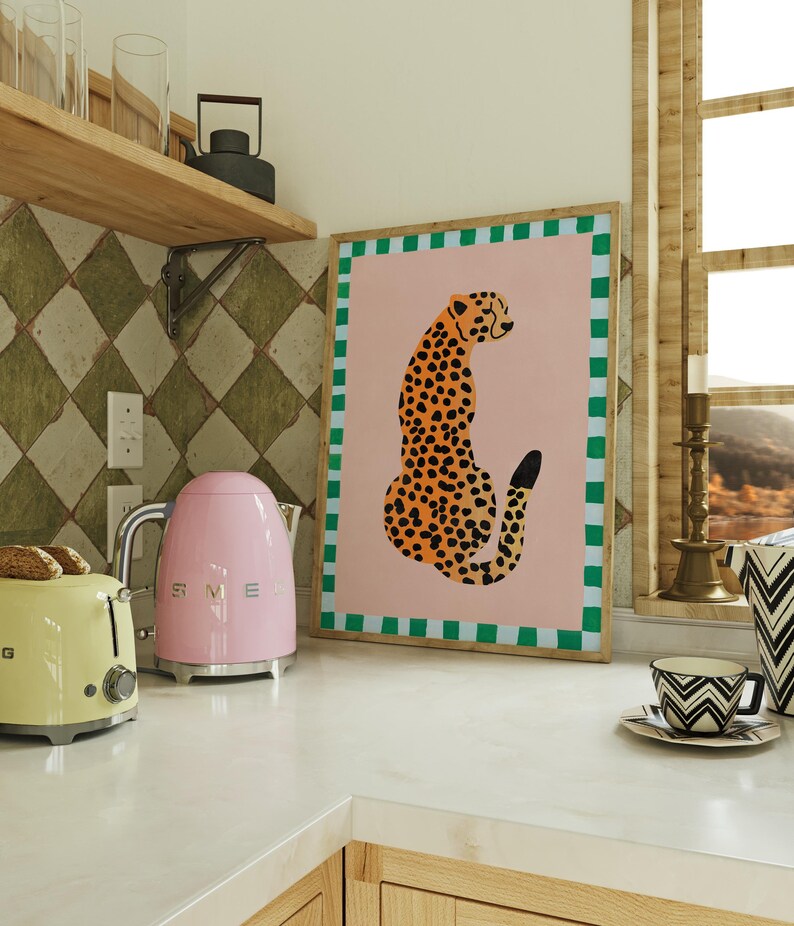 pink cheetah print