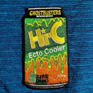 Ghostbusters ECTO Cooler Can Patch