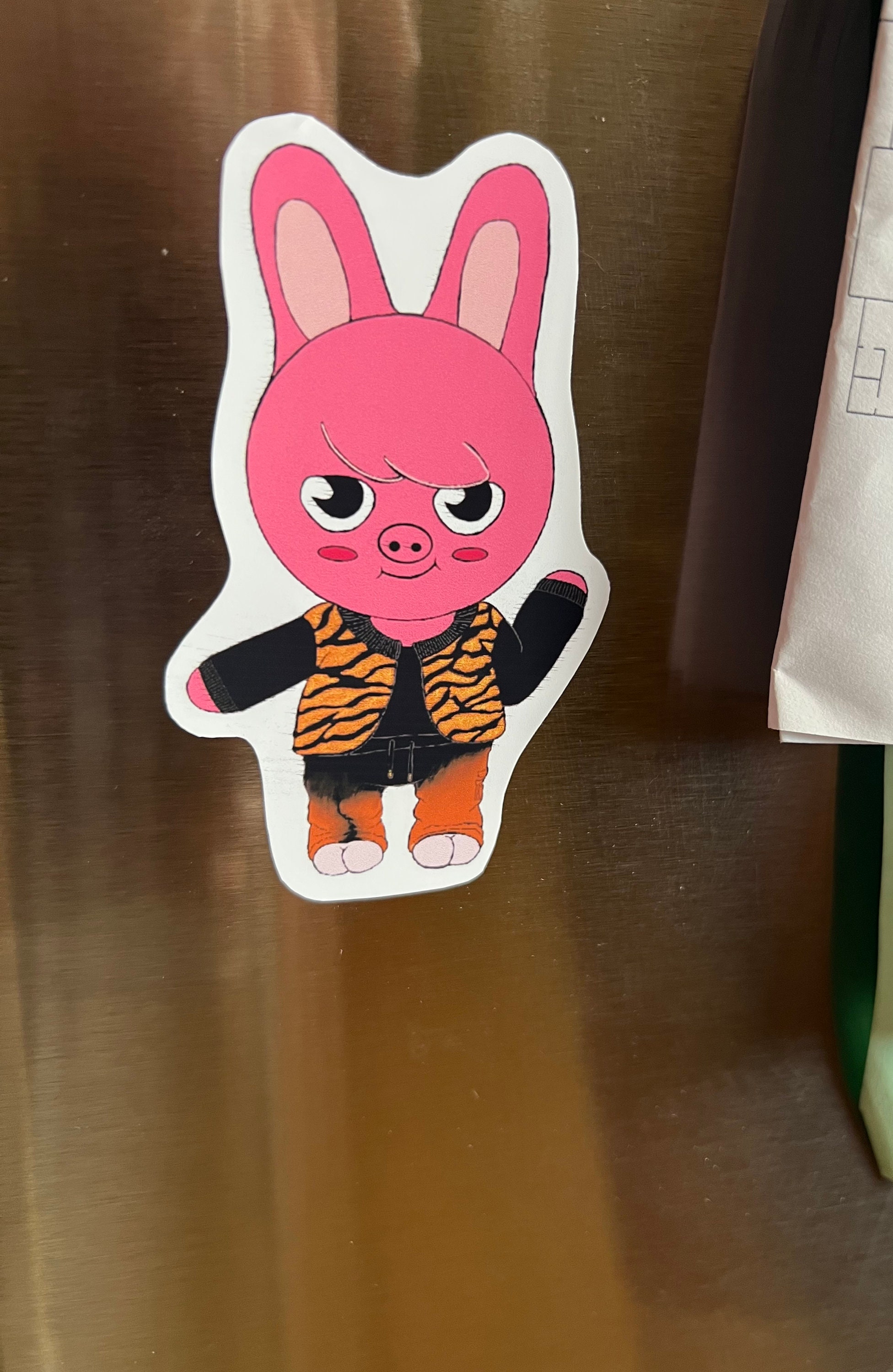 Stray Kids Changbin's Skzoo - Dwaekki -vinyl Sticker/magnet - Etsy UK