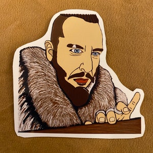 Bobo Del Rey Vinyl Sticker