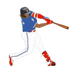 Toronto Blue Jays - Vladimir Guerrero Jr. - Vinyl Sticker/Magnet