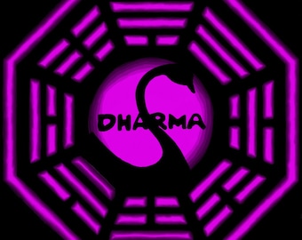 The Dharma Initiative Swan Station Logo - LOST vinyl sticker