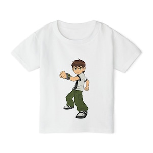 Ben10 Alien Toddler T-Shirt: Heavy Cotton Kids Tee