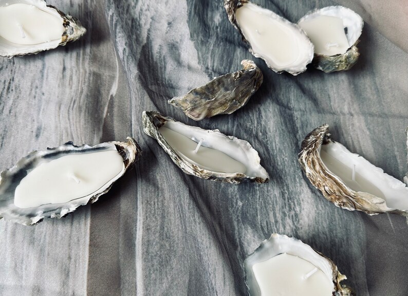 Vintage Folly Beach Oyster Style Candle