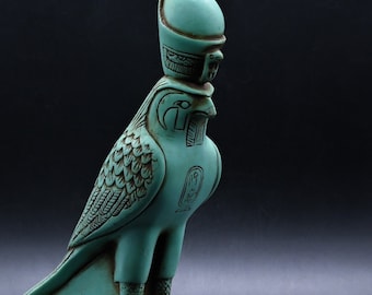Unique statue of Egyptian art god Horus made in egypt
