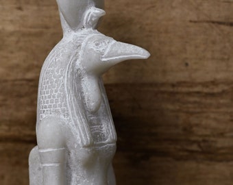 Egyptian Thoth Statue: Marble God of Wisdom, Made in Egypt