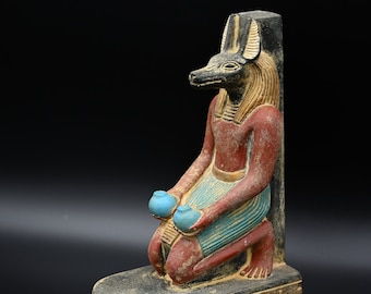 Egyptian God Anubis Statue – Handcrafted Mythology Replica