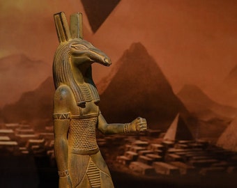 Seth-egyptian Statue for Set-god of the Desert and Storms-ancient ...