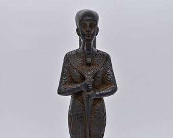 Unique statue of Egyptian God craftsmen Ptah ( 2 color ) made in egypt