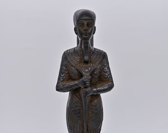 Unique statue of Egyptian God craftsmen Ptah ( 2 color ) made in egypt