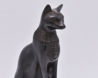 Egyptian goddess Bastet Cat statue made in egypt