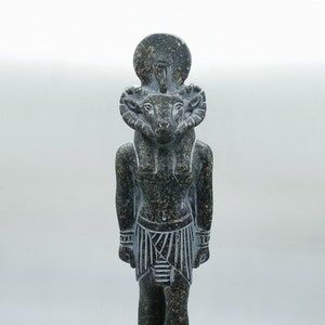 Egyptian God khnum granite & marble stone made in egypt