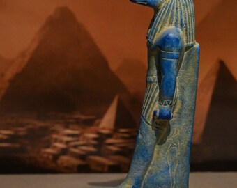 【超美品】　アヌビス像　古代エジプト神　Las Vegas LUXOR で購入 美品】 アヌビス像 古代エジプト神 Las Vegas LUXOR で購入 彫像