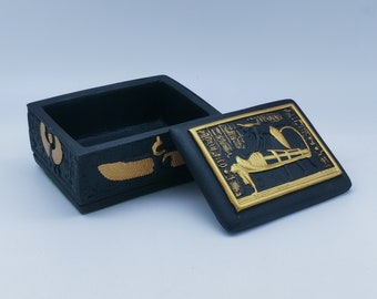 Unique Egyptian art Box decorative Pharaonic anubis made in egypt