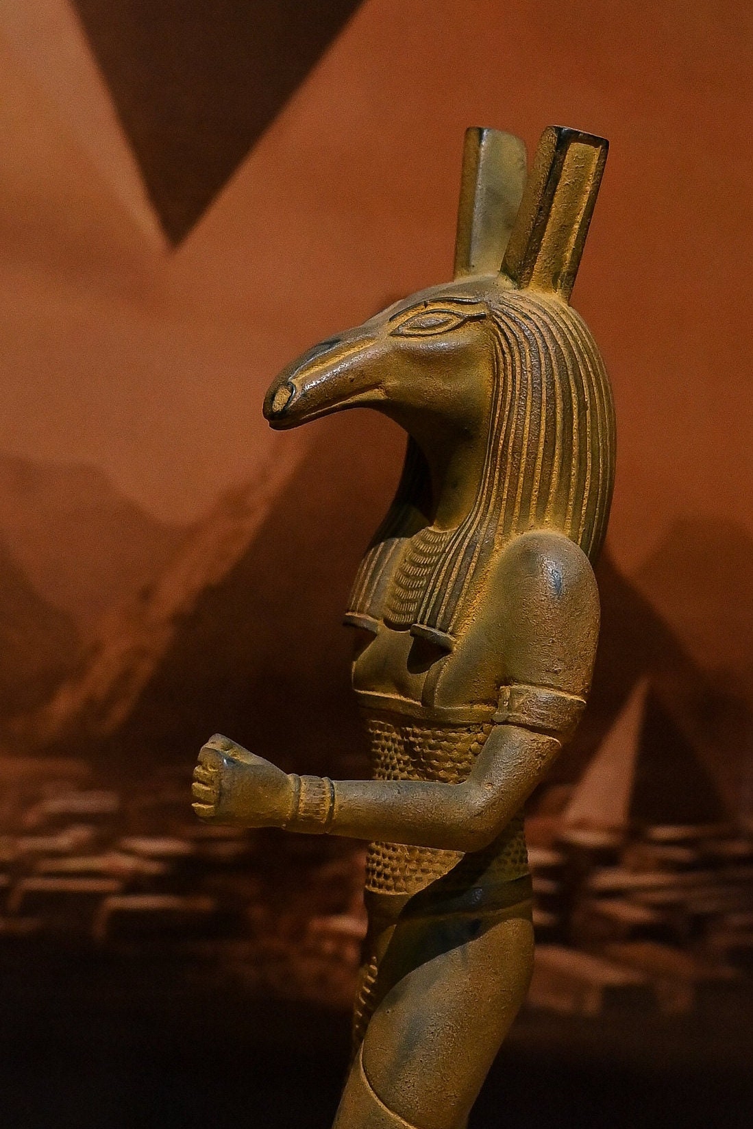 Egyptian God Seth Statue: Heavy Stone, Made in Egypt - Etsy Canada
