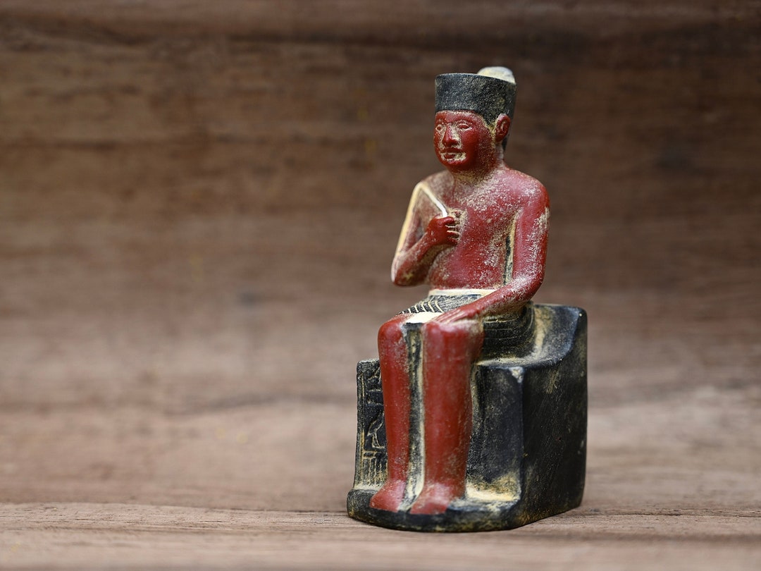 King Khufu Little Statue of King Khufu, King of Egypt, the Same Size as