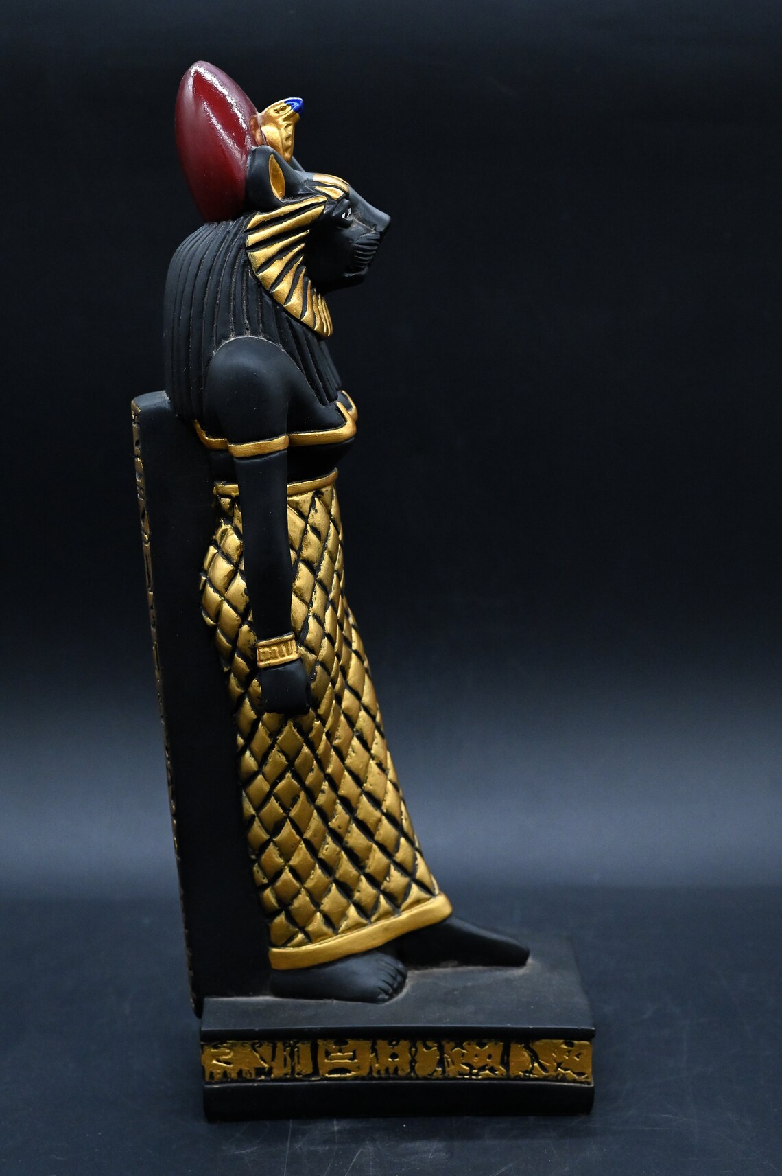 Statue of Egyptian Goddess Sekhmet Lady of War Stone Made in Egypt - Etsy