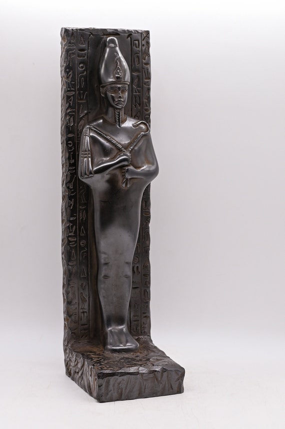 Egyptian Statue of God Osiris Lord of the Dead Large Heavy - Etsy