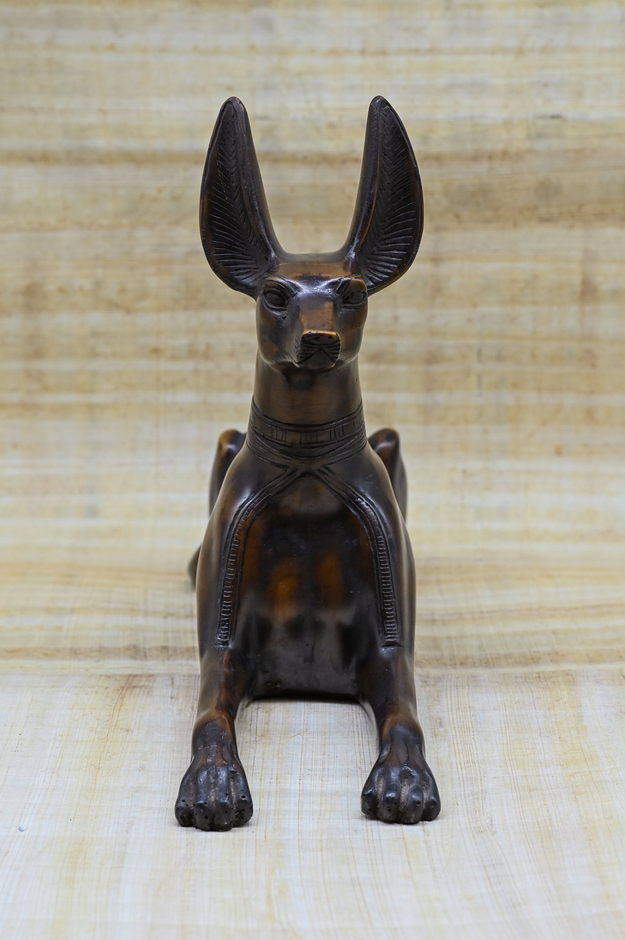 Anubis Dog Jackal Figurine Egyptian God Statue Black 5 Sizes - Etsy