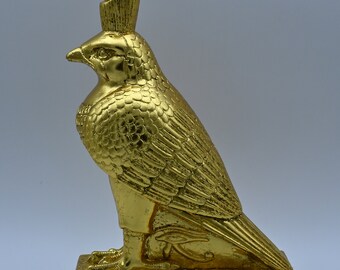 エジプトのハヤブサ鳥神ホルス像金製エジプト製 - Etsy 日本 エジプトのハヤブサ鳥神ホルス像金製エジプト製 - Etsy 日本
