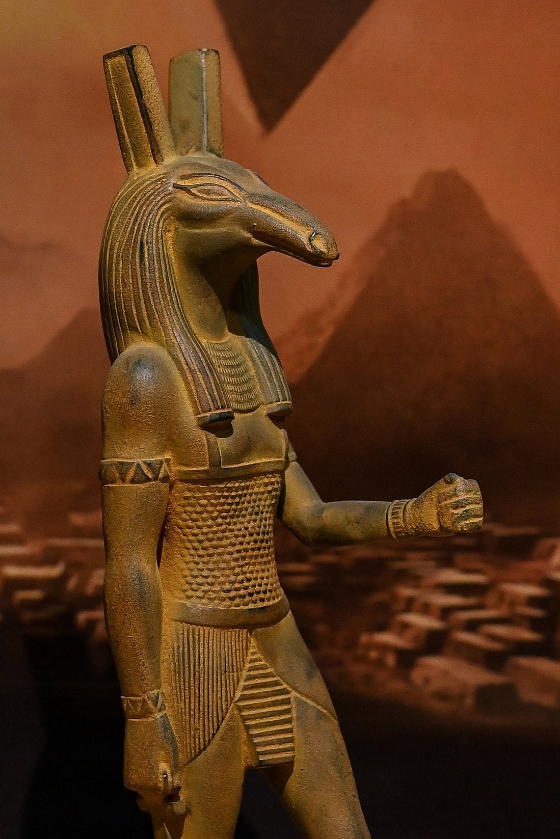 Egyptian God Seth Statue: Heavy Stone, Made in Egypt - Etsy Canada