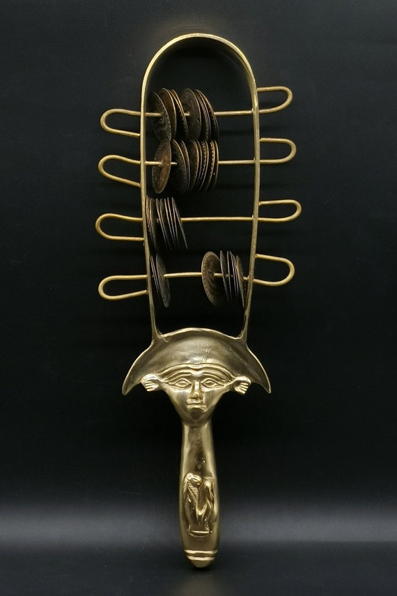 アンティーク エジプトファラオ ツタンカーメン 等身大（125cm） 真鍮