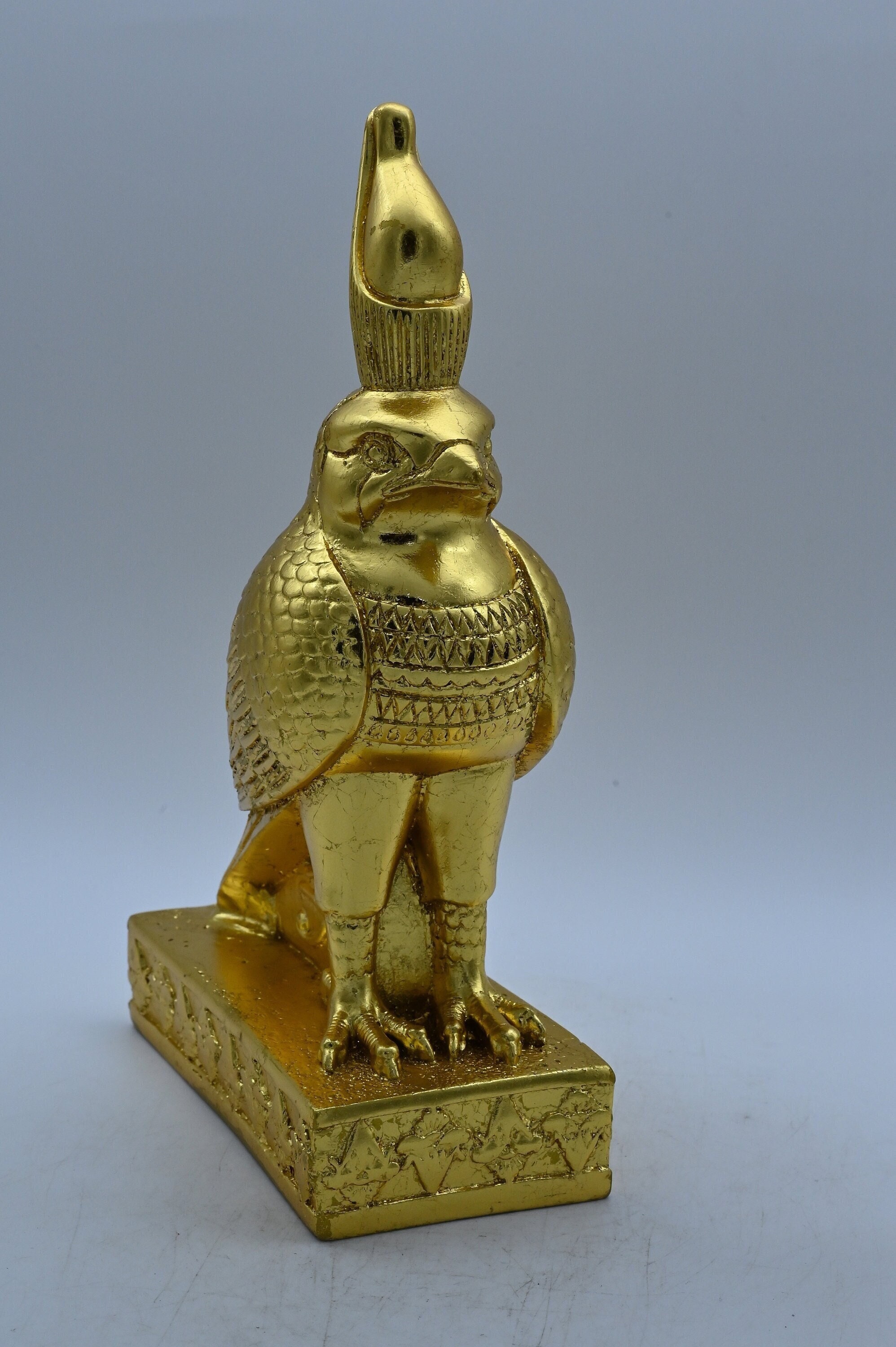 エジプトのハヤブサ鳥神ホルス像金製エジプト製 - Etsy 日本 エジプトのハヤブサ鳥神ホルス像金製エジプト製 - Etsy 日本