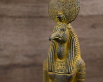 Egyptian statue of Thoth ancient Egyptian God Of wisdom stone made in Egypt