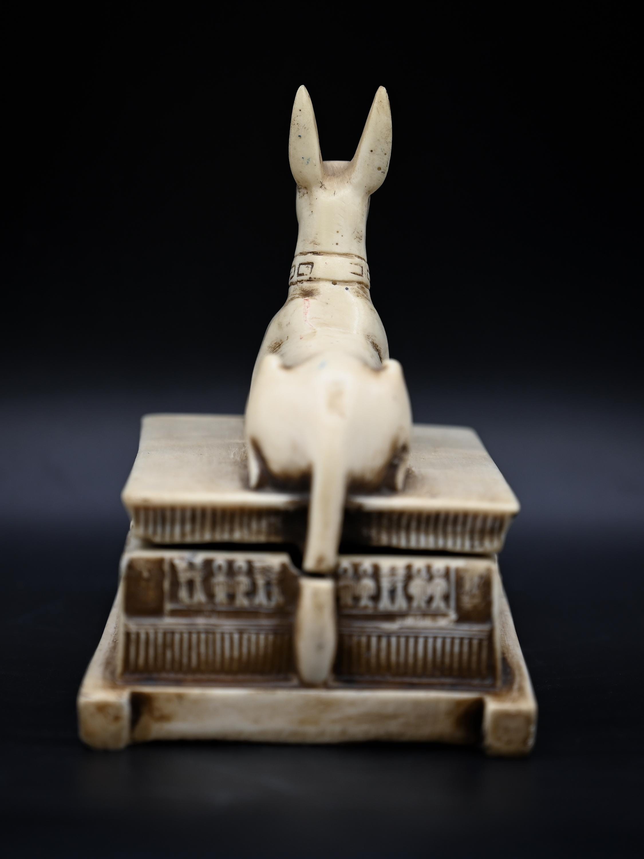 Egyptian Anubis Box, Hieroglyphics Decor - Made in Egypt - Etsy