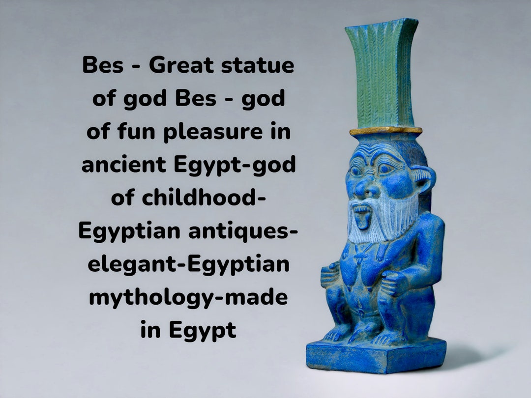 Bes great Statue of God Bes God Protector of Households in - Etsy