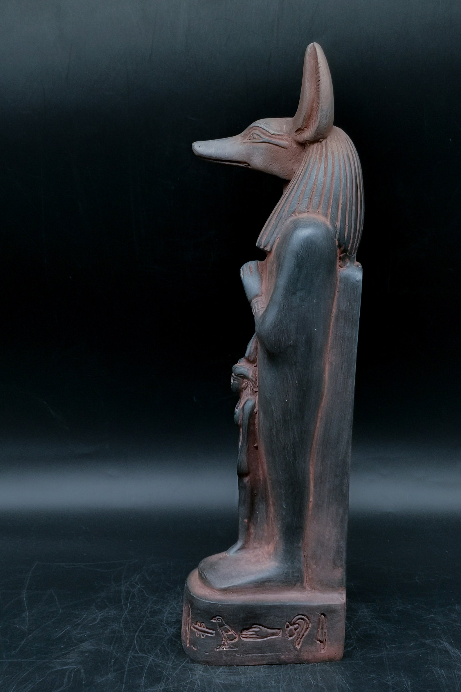 Statue égyptienne du Dieu de la Mort Anubis contiennent la Etsy