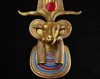 ☆あきひこさん専用。週末セール☆限定300枚　エジプトのクヌム神 エジプトで作られた古代エジプトの神の像クヌム石 - Etsy 日本