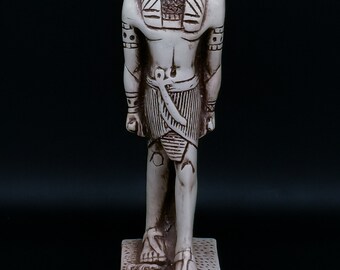 彫刻古代エジプト神話ハトー(Hathor)顔置物 居間玄関書棚茶室 装飾品工芸品 彫刻古代エジプト神話ハトー(Hathor)顔置物 居間玄関書棚茶室