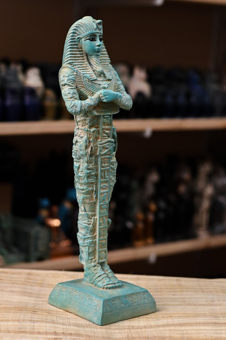 Unique Ancient Egyptian Statue of King Tutankhamun Large Etsy