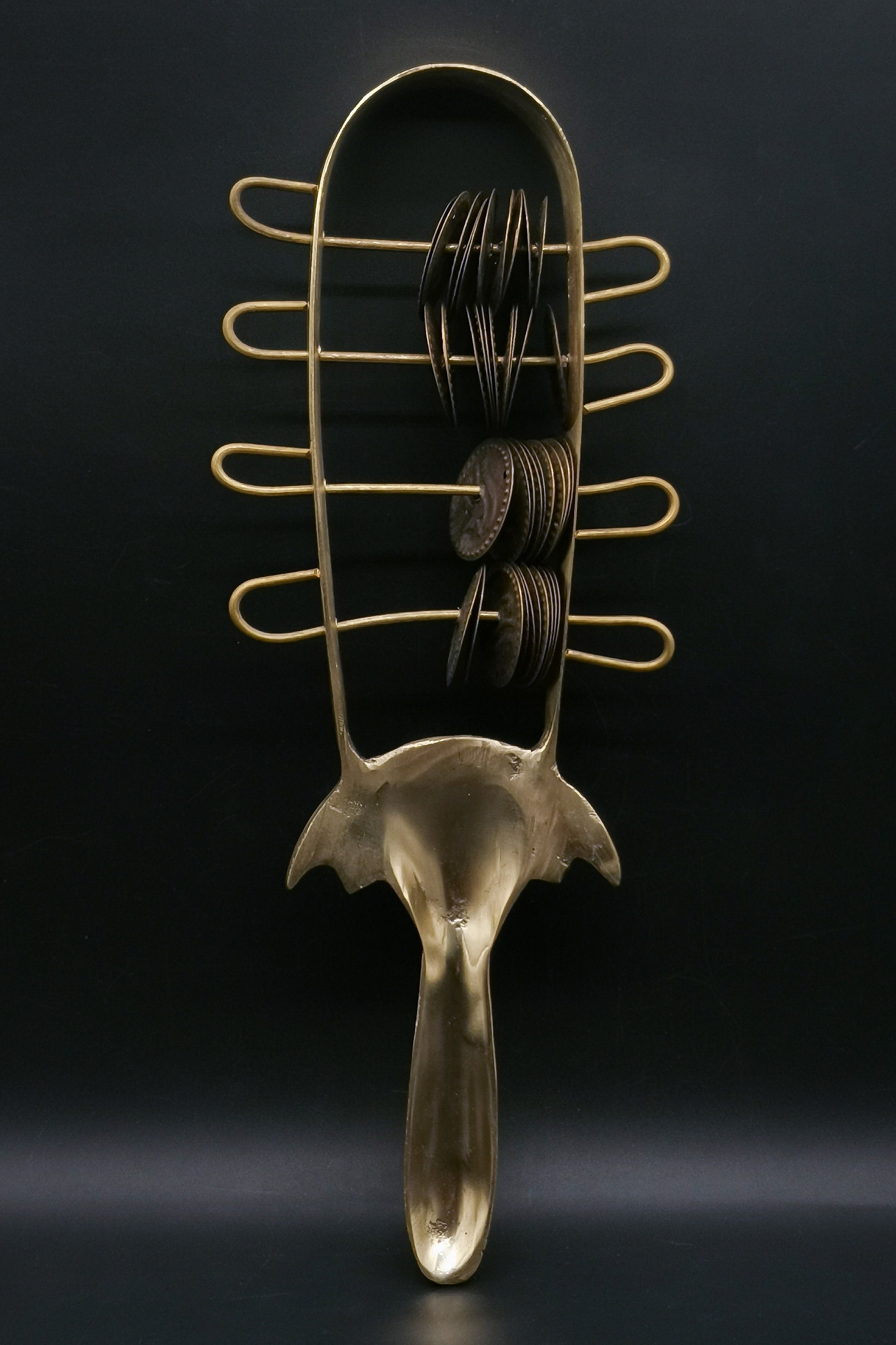 ハウスオブベスオリジナルキルトスタンドテーブル重厚