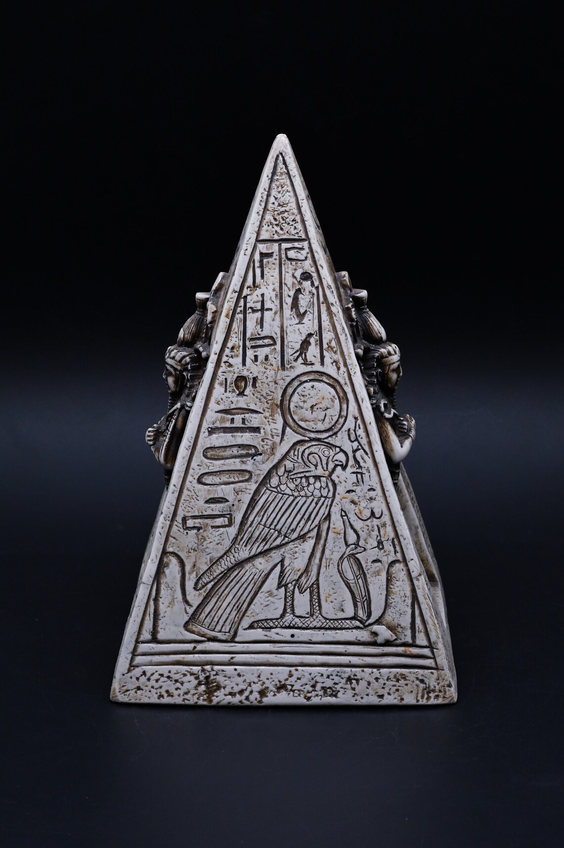 Pyramids Egyptian Art Pharaonic Inscriptions Black Made in Egypt - Etsy