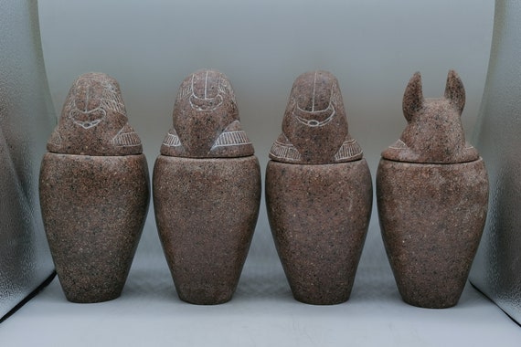エジプト　カノプス壺のミニチュア版レプリカ〜現地で購入 エジプト カノプス壺のミニチュア版レプリカ〜現地で購入 - メルカリ
