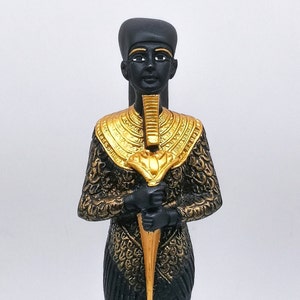 Unique statue of Egyptian God craftsmen Ptah made in egypt