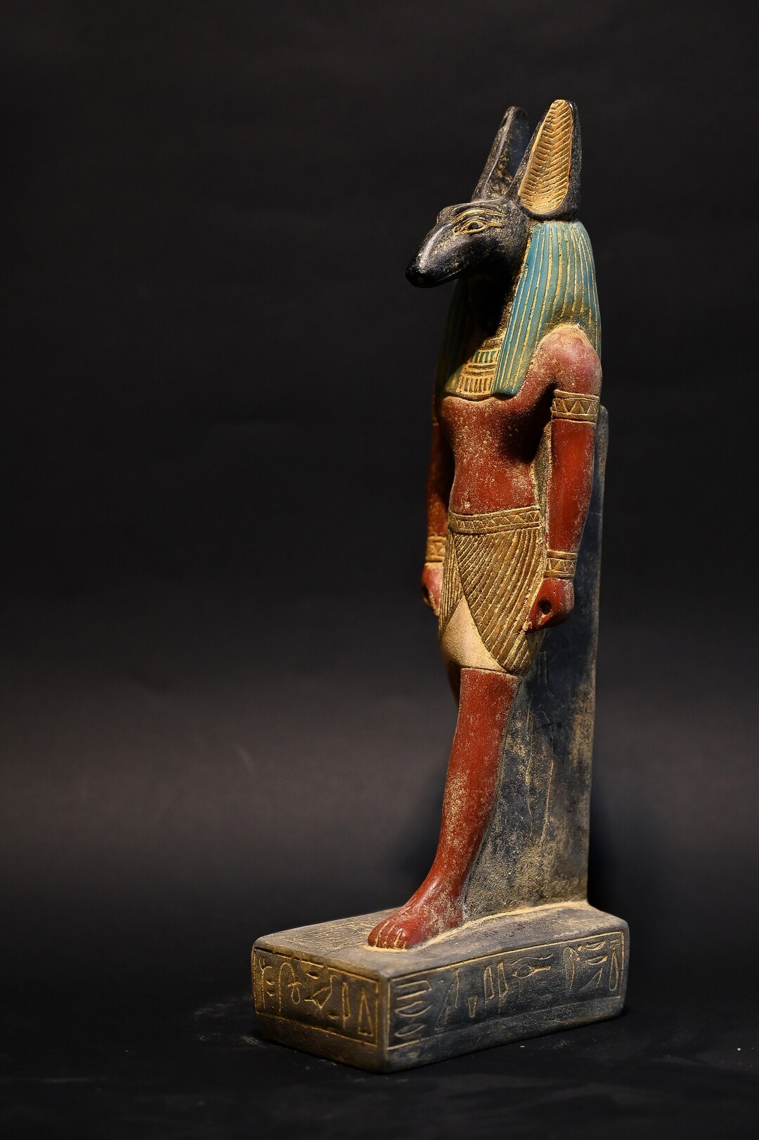 Egyptian God Seth Statue: Stone Antique Finish, Made in Egypt - Etsy
