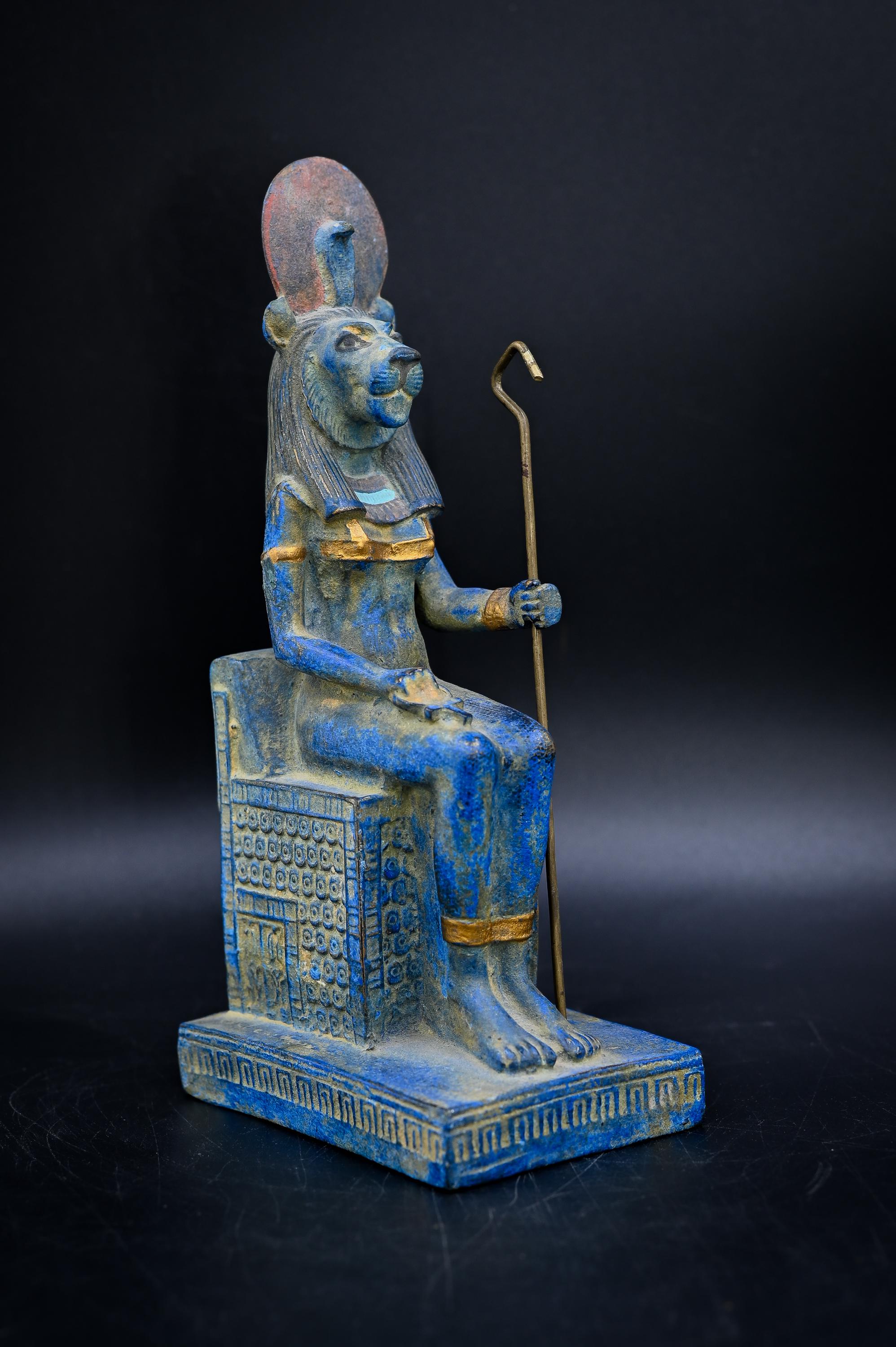 Statue of Egyptian Goddess Sekhmet, Lady of War Stone Made in Egypt - Etsy