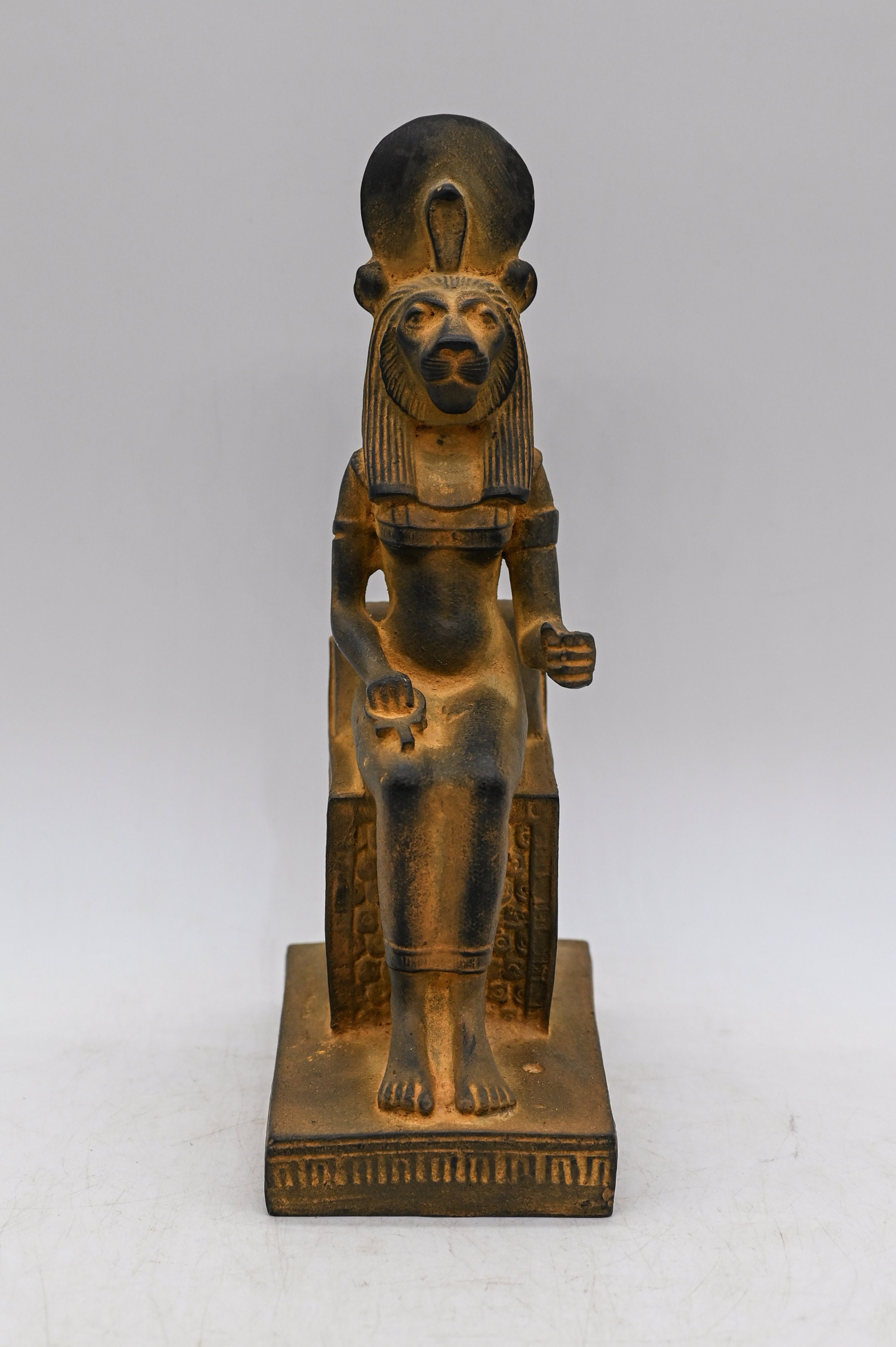 Statue of Egyptian Goddess Sekhmet Lady of War Stone Made in - Etsy