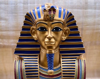 Unique Ancient Egyptian statue of King Tutankhamun Head Statue made in egypt