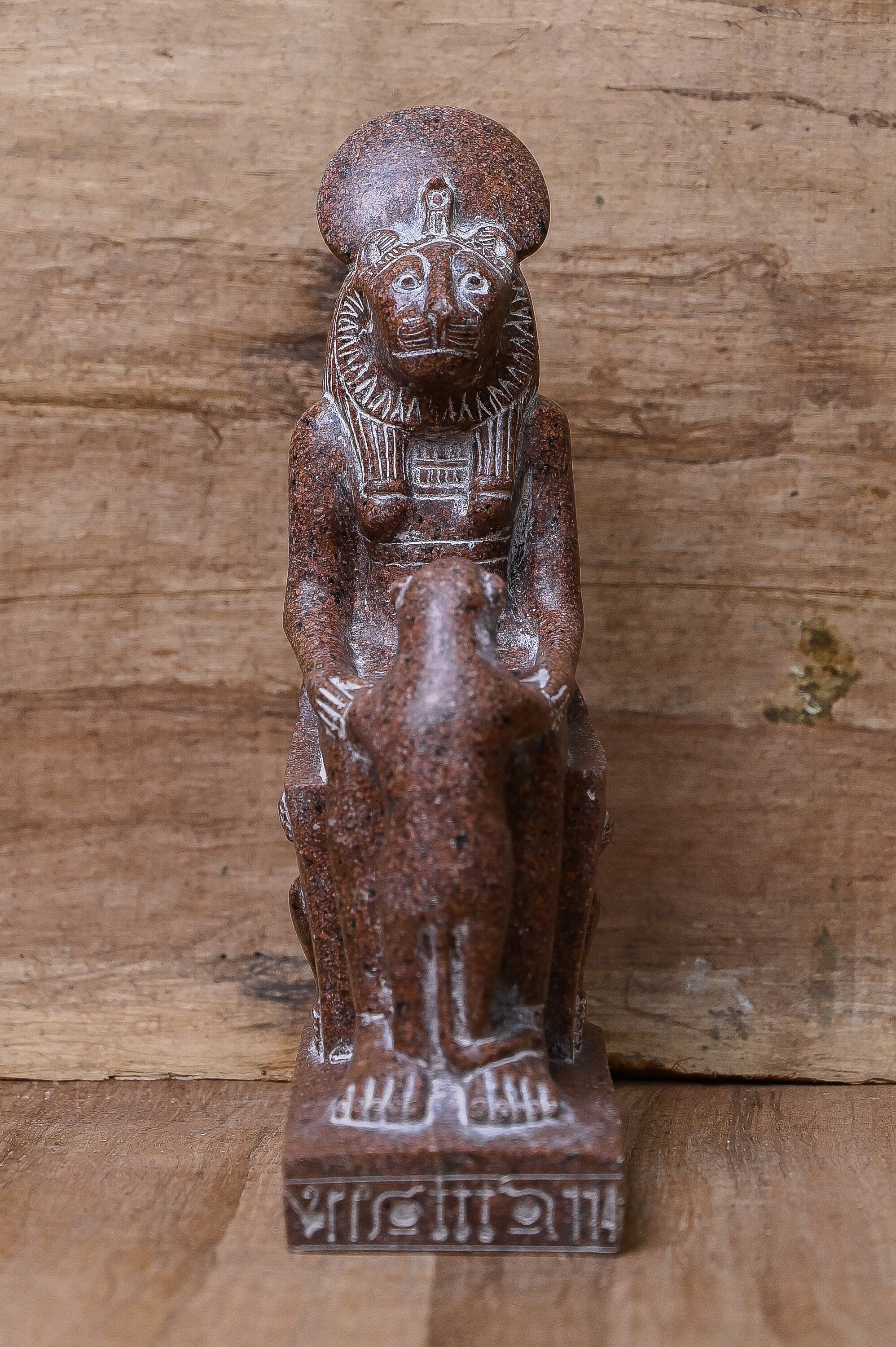 Unique Statue of Sekhmet Goddess of War Seated Figurine Made in Egypt ...