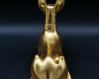 アヌビス犬ジャッカルの置物エジプトの神の像白(4サイズ アヌビス犬ジャッカルの置物エジプトの神の像白(4サイズ