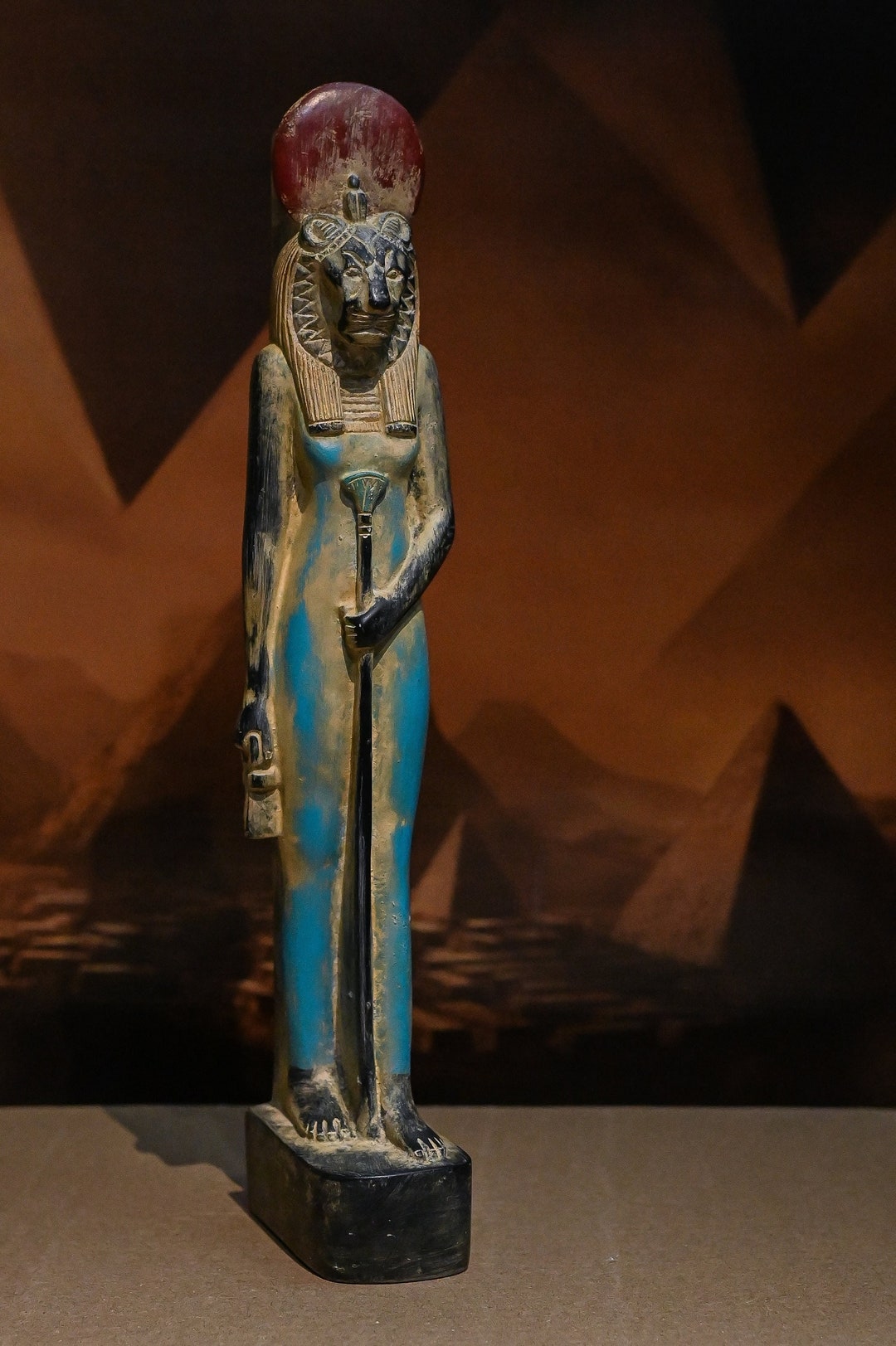 Unique Egyptian Goddess Sekhmet Lady of War Heavy Statue Stone Made in ...