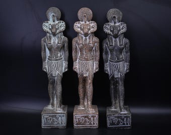 エジプトで作られた古代エジプトの神の像クヌム石 - Etsy 日本