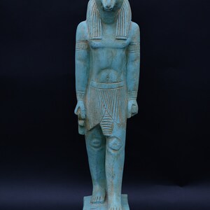 Egyptian Statue of Egyptian God of War Seth 2 Sizes Made in Egypt - Etsy