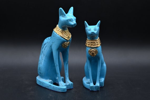 エジプトの女神バステト猫の像（2サイズ）エジプト製 - Etsy 日本