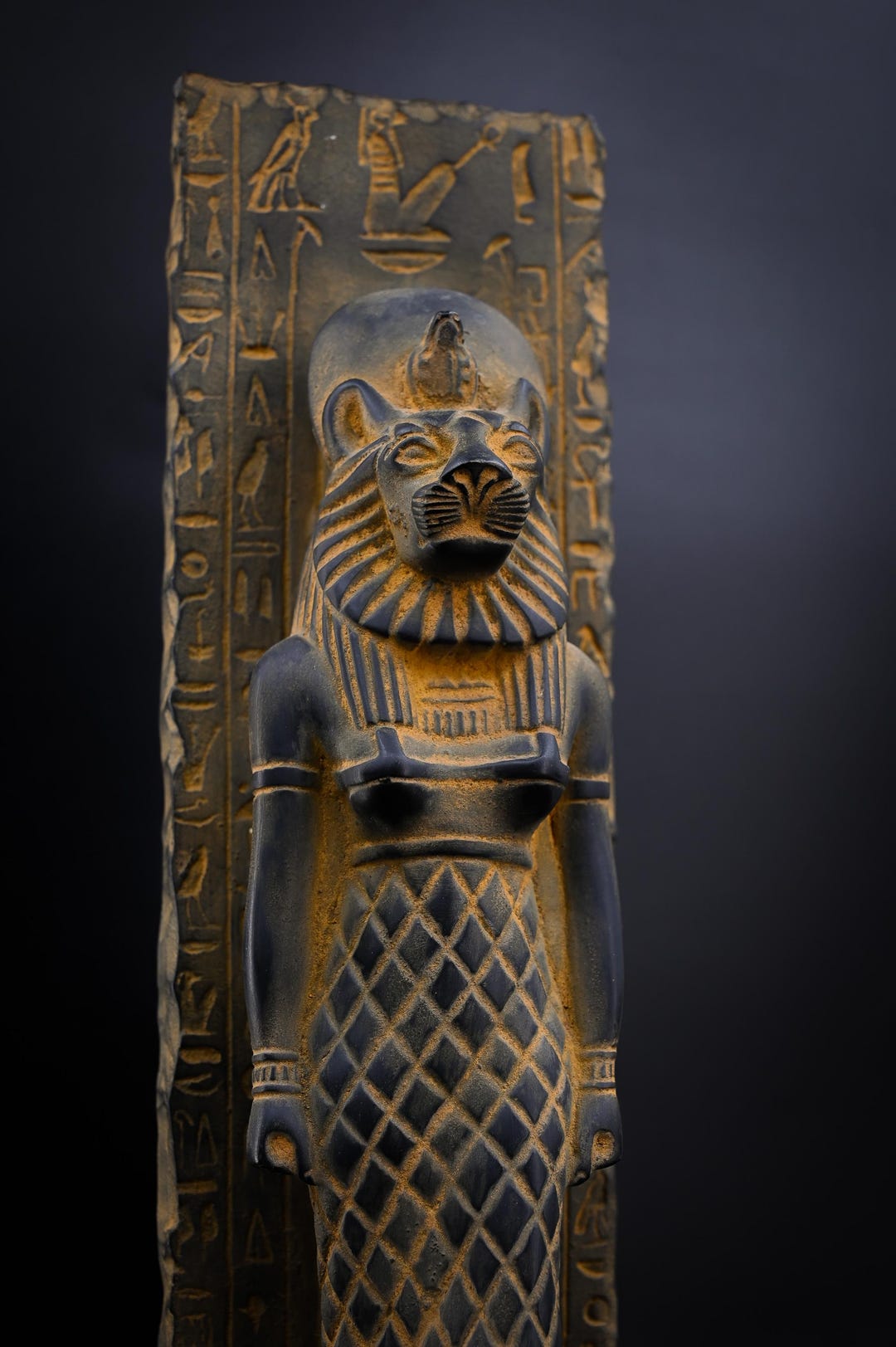 Unique Egyptian Goddess Sekhmet Lady of War Heavy Stone Made in Egypt ...