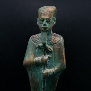 Unique statue of Egyptian God craftsmen Ptah hand carved made in egypt